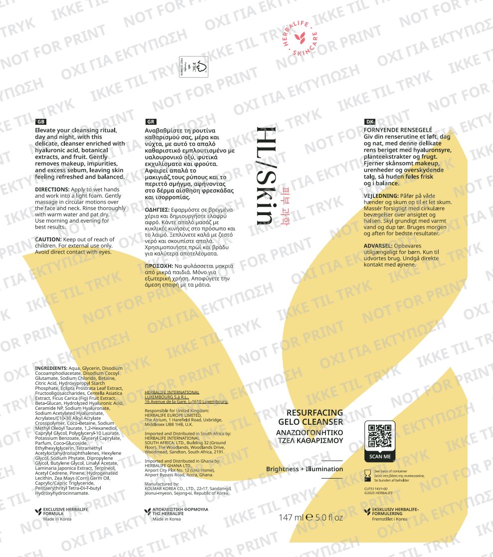 HL/SKIN Resurfacing Gelo Cleanser