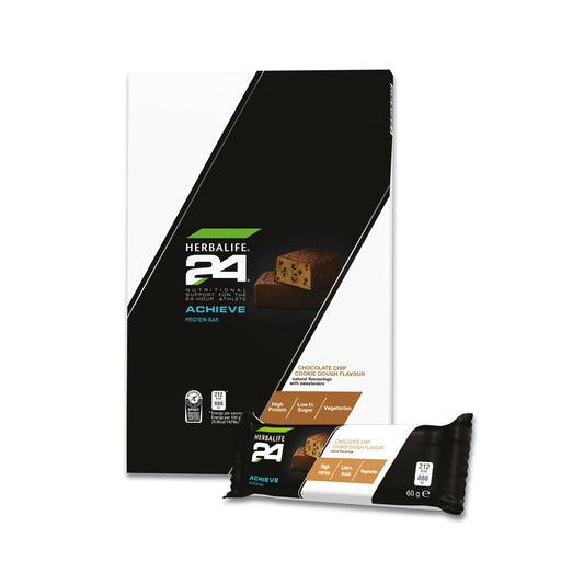 Herbalife24® Achieve Protein Bar Chocolate Chip Cookie Dough Box of 6