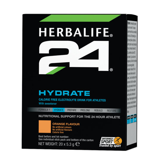 Herbalife24® Hydrate Electrolyte Drink Orange 20 stick pack