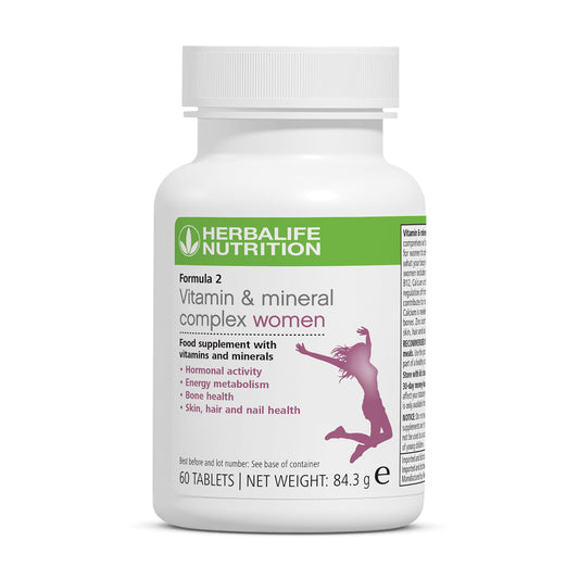 Formula 2 Vitamin & Mineral Complex Women Multivitamin Supplement 60 tablets