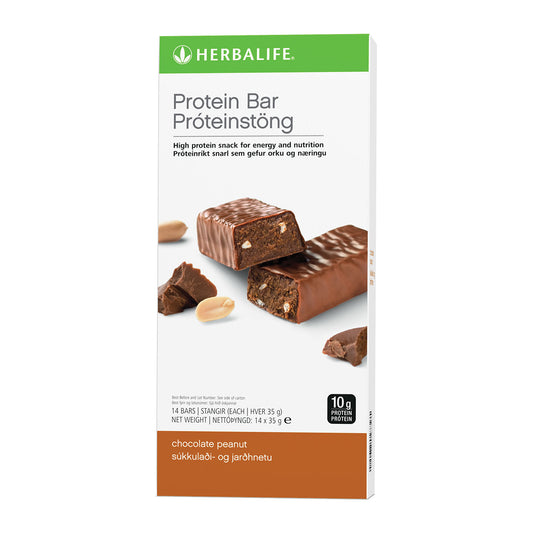 Protein Bars Chocolate Peanut 14 bars