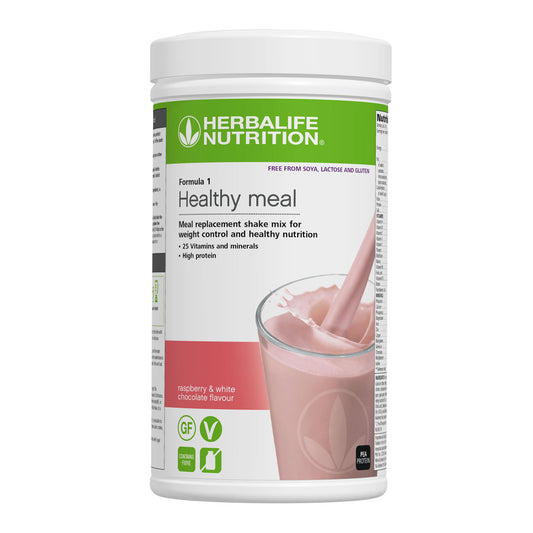 Formula 1 Free-From Protein Shake Raspberry and White Chocolate 500g